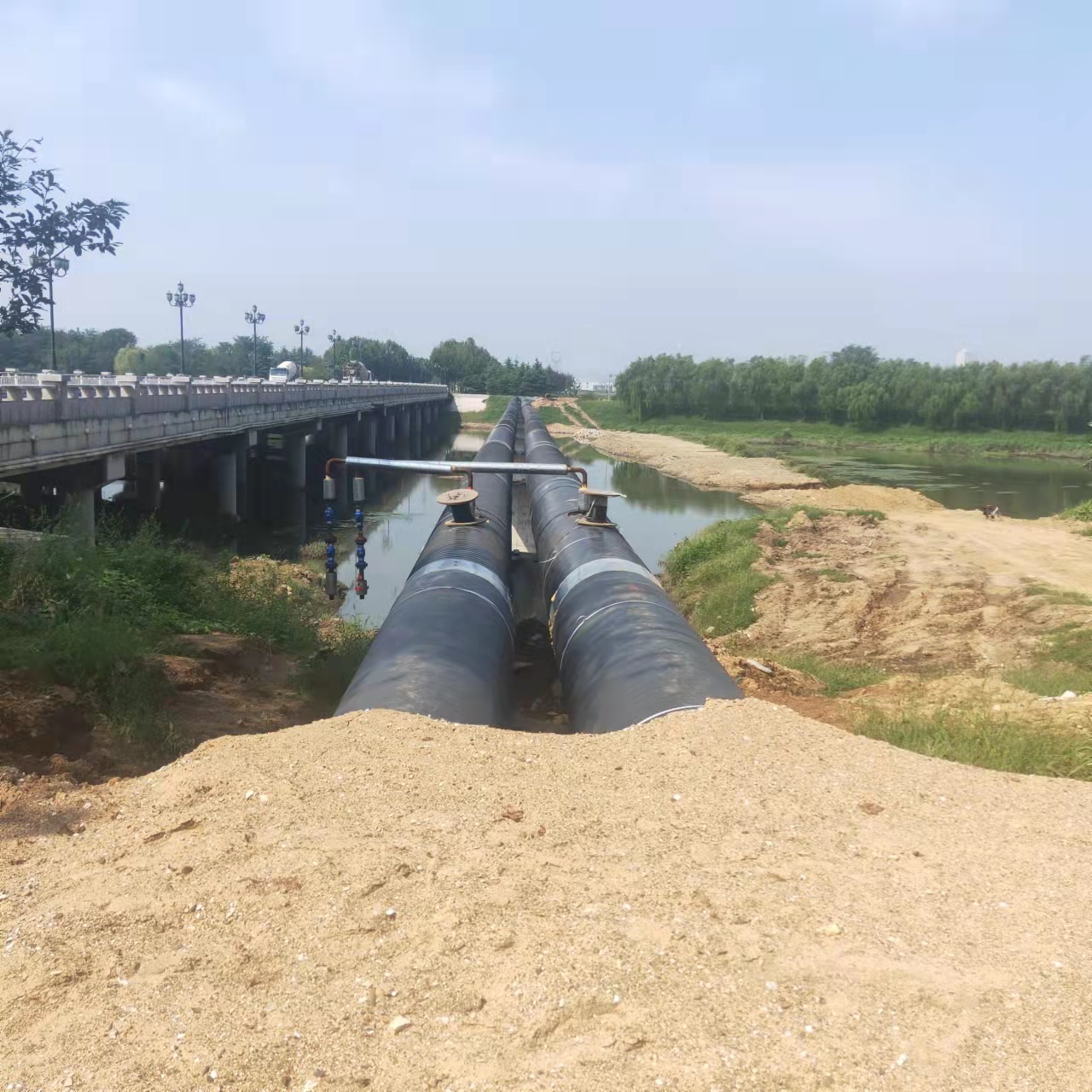 酉阳热力管道铁渣内部除垢输油管道清洗